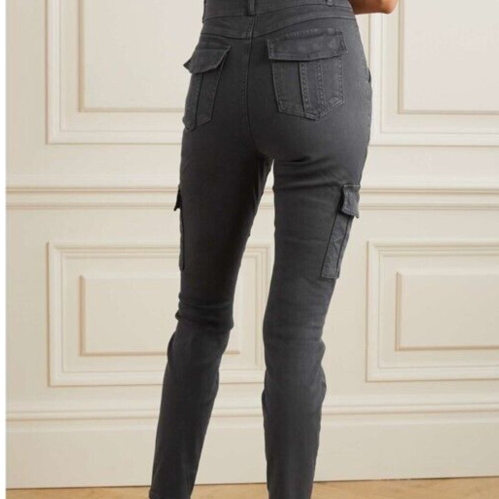 Spanx Stretch Twill‎ Ankle Cargo Pant Gray Size 2X - Picture 4 of 12